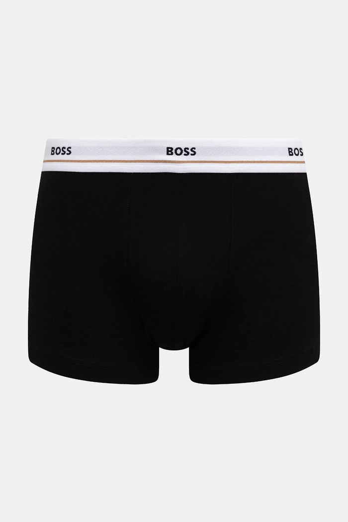 BOSS bokserice za muškarce od pamuka s elastanom Trunk 5P Essential 5-pack crna 50531660