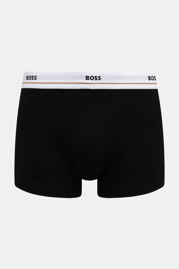 BOSS bokserice za muškarce od pamuka s elastanom Trunk 5P Essential 5-pack crna 50531660