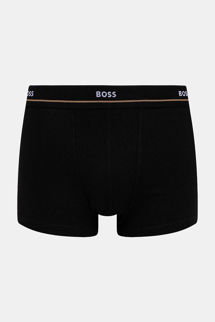 Îmbrăcăminte BOSS boxeri bărbați din bumbac cu elastan Trunk 5P Essential pachet de 5 50531660 negru
