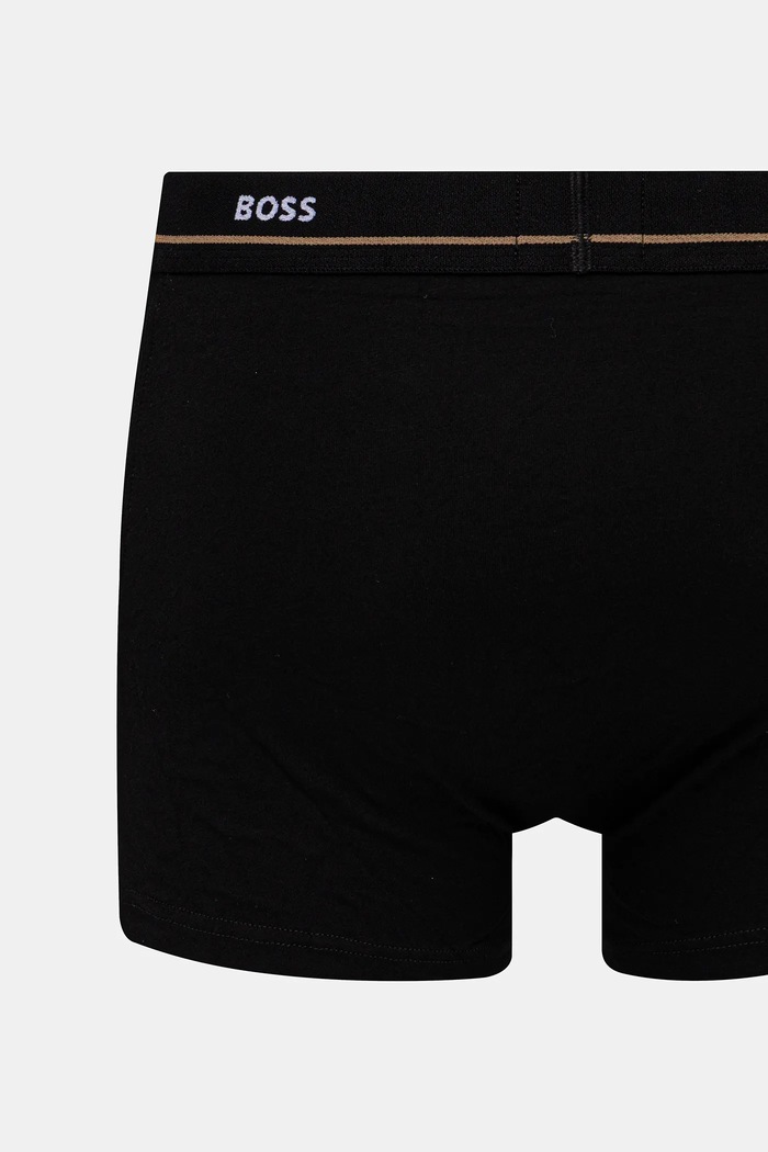 BOSS boxeri bărbați din bumbac cu elastan Trunk 5P Essential pachet de 5 50531660