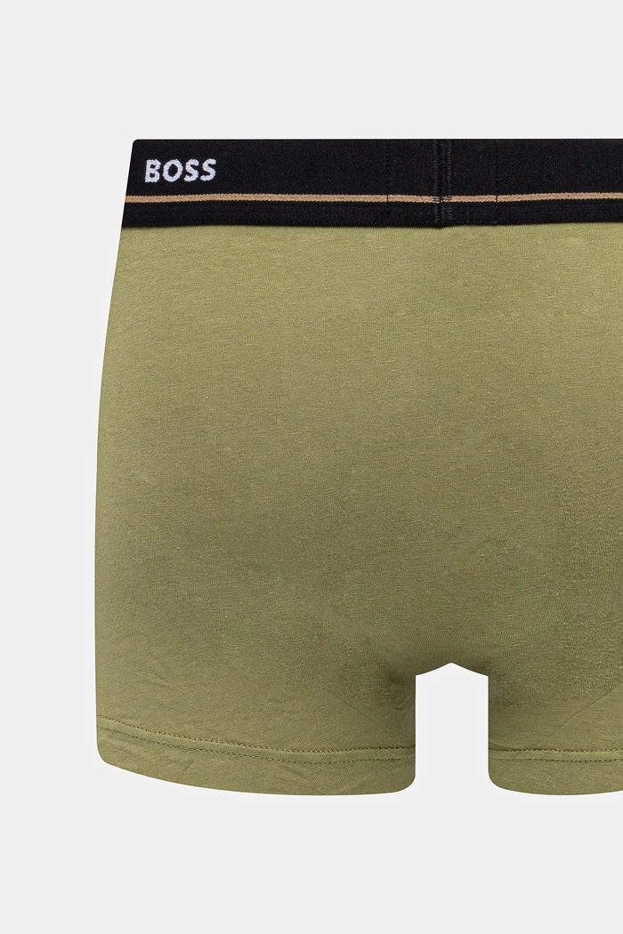 BOSS Ανδρικό μποξεράκι βαμβακερό με ελαστάν Trunk 5P Essential 5-pack 50531660