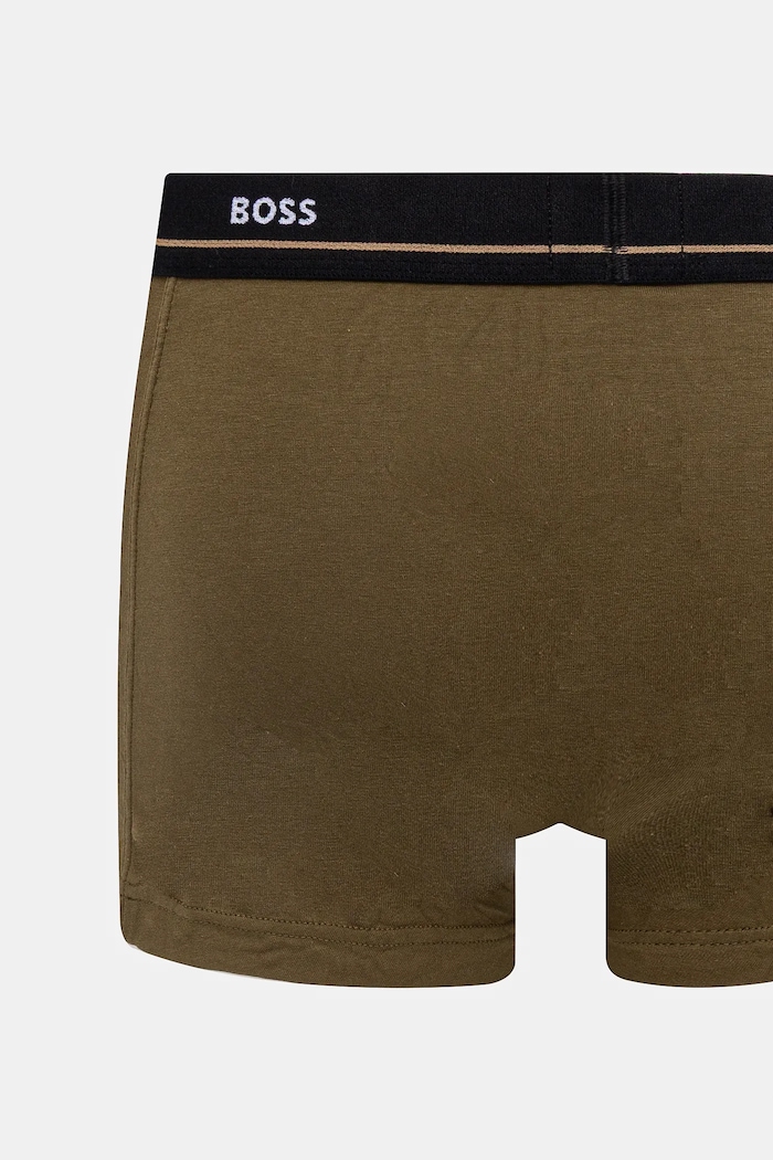 BOSS Ανδρικό μποξεράκι βαμβακερό με ελαστάν Trunk 5P Essential 5-pack 50531660