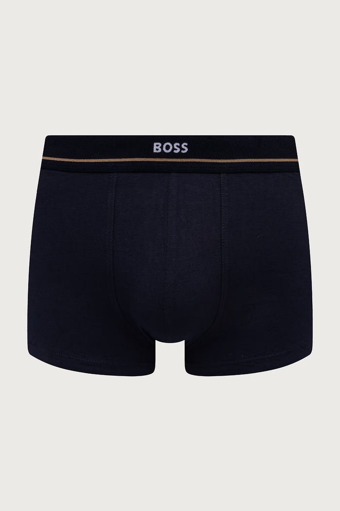 BOSS bokserice za muškarce od pamuka s elastanom Trunk 5P Essential 5-pack crna 50531660