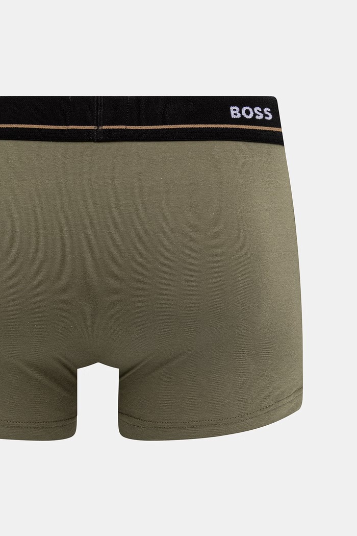 BOSS boxerky pánske bavlnené s elastanom Trunk 5-pak 50531660