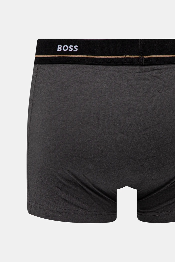 BOSS boxerky pánské bavlněné s elastanem Trunk 5P Essential 5-pack 50531660
