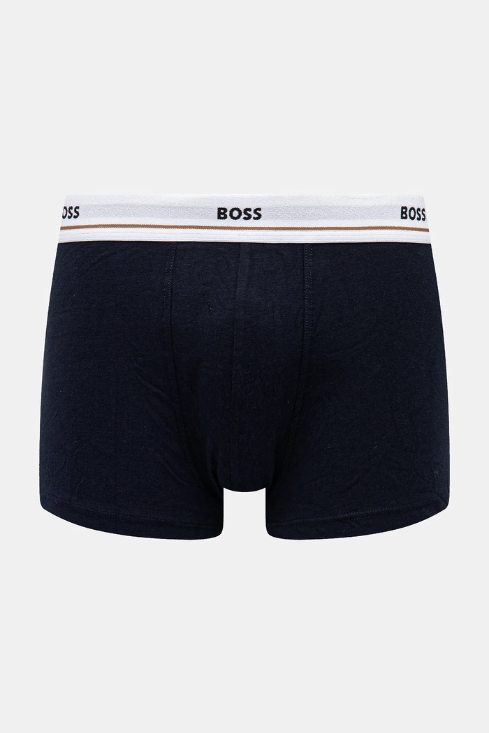 Oblečení BOSS boxerky pánské bavlněné s elastanem Trunk 5P Essential 5-pack 50531660 černá