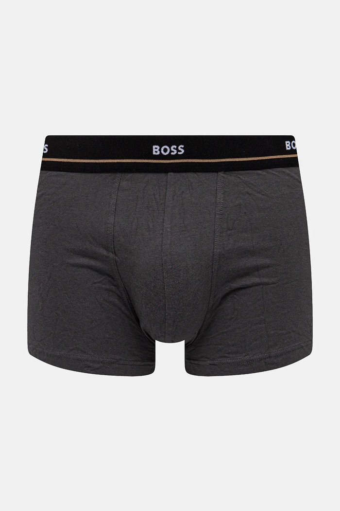 BOSS boxerky pánské bavlněné s elastanem Trunk 5P Essential 5-pack 50531660