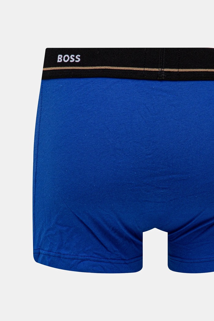 BOSS boxerky pánské bavlněné s elastanem Trunk 5P Essential 5-pack 50531660