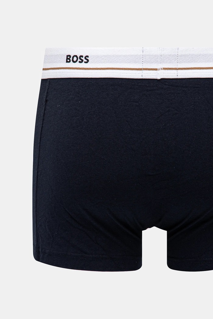 BOSS boxerky pánské bavlněné s elastanem Trunk 5P Essential 5-pack 50531660