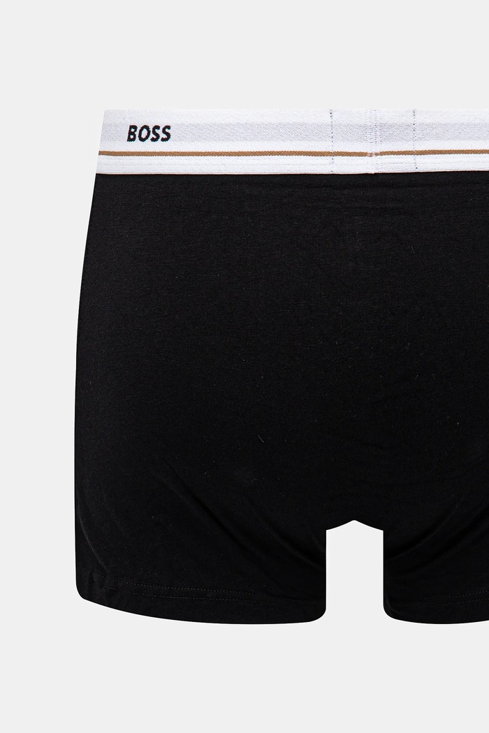 BOSS boxerky pánské bavlněné s elastanem Trunk 5P Essential 5-pack 50531660
