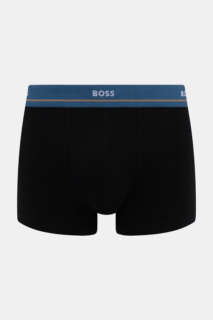 BOSS μποξεράκι ανδρικό βαμβακερό με ελαστάν Trunk 5P Essential 5-pack 50531660