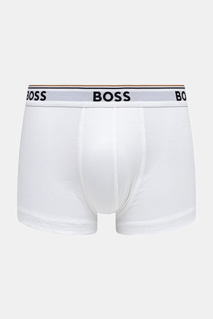 Boxerky BOSS Trunk 3P Power 3-pack bílá 50531684