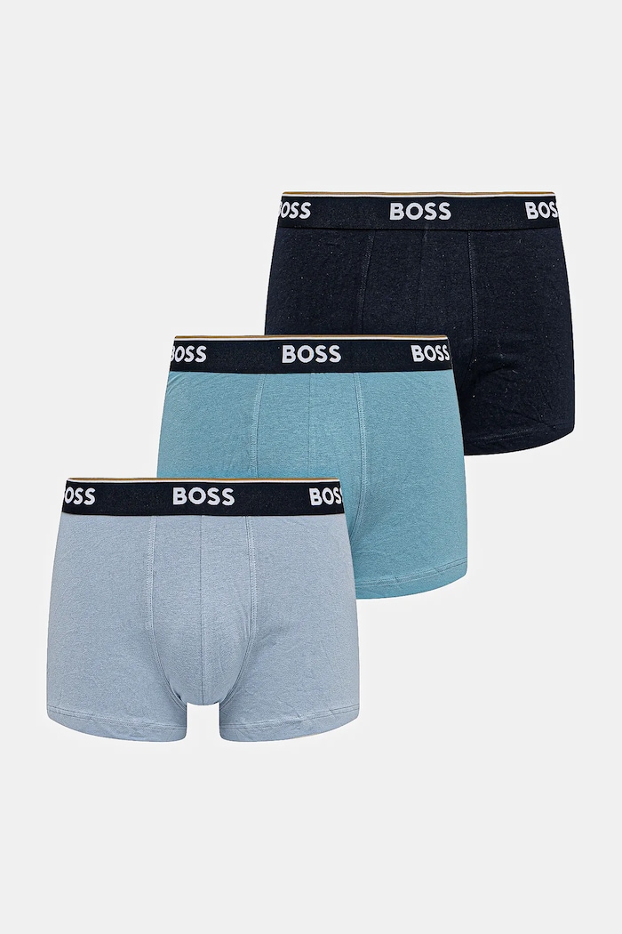 Μποξεράκια BOSS 3-pack San Jared-C βαμβάκι σκούρο μπλε 50531684
