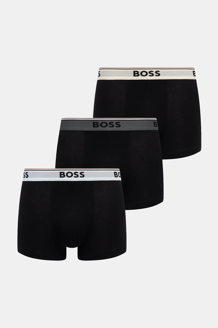 BOSS boxeri 3-pack Trunk 3P Power boxeri negru 50531684