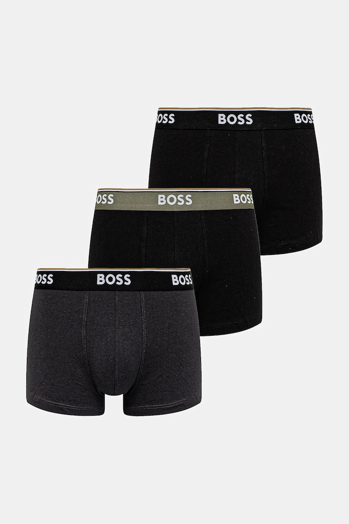 BOSS Boxeri 3-pack Trunk 3P Power negru 50531684