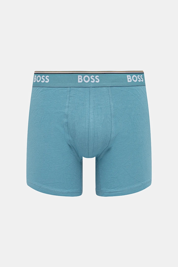 Одяг Боксери BOSS 3-pack BoxerBr 3P Power 50531691 блакитний
