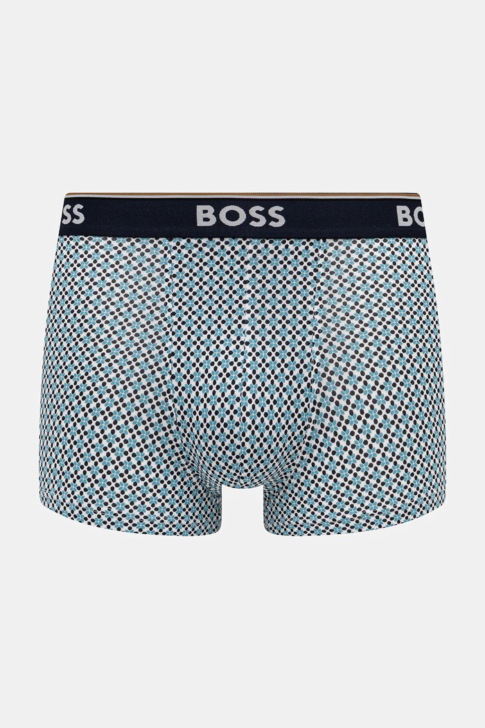 Боксеры BOSS 3 шт Trunk 3P Power Desig 50531701 тёмно-синий AW25