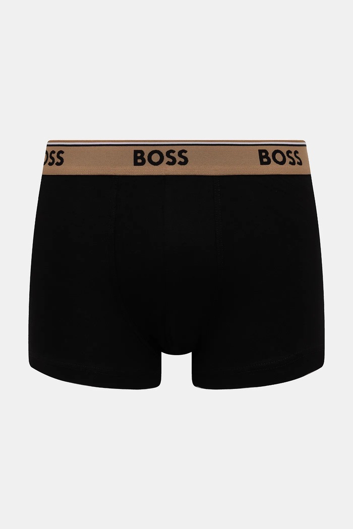 Одяг Боксери BOSS 3-pack Trunk 3P Power Desig 50531701 чорний
