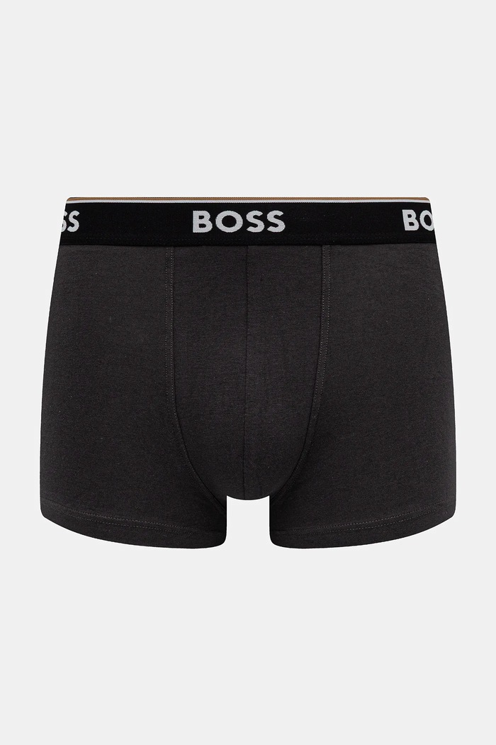BOSS boxeri 3-pack Trunk 3P Power Desig negru 50531701