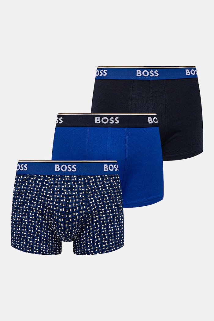 BOSS boxeri 3-pack Trunk 3P Power Desig uni multicolor 50531701