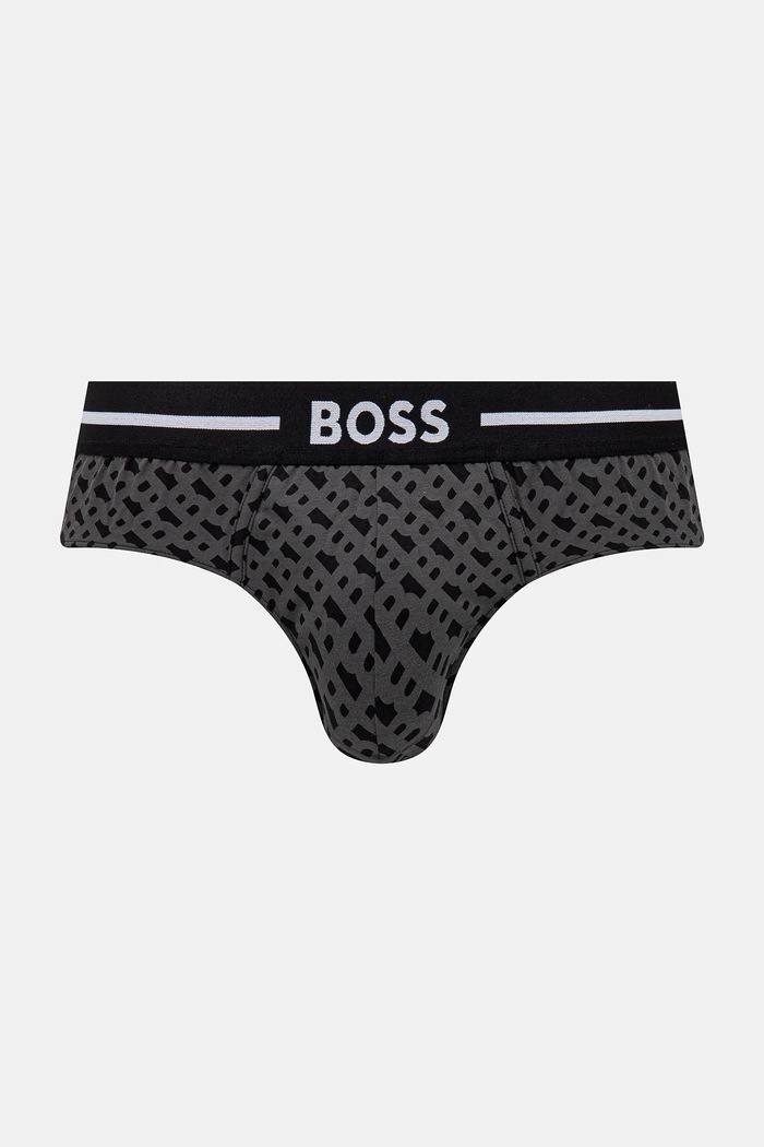 BOSS slipy 3-pack 50531706 czarny SS25