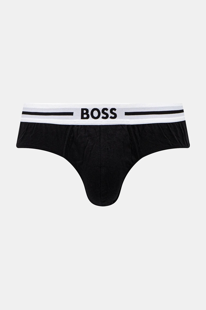 Odzież BOSS slipy 3-pack 50531706 czarny