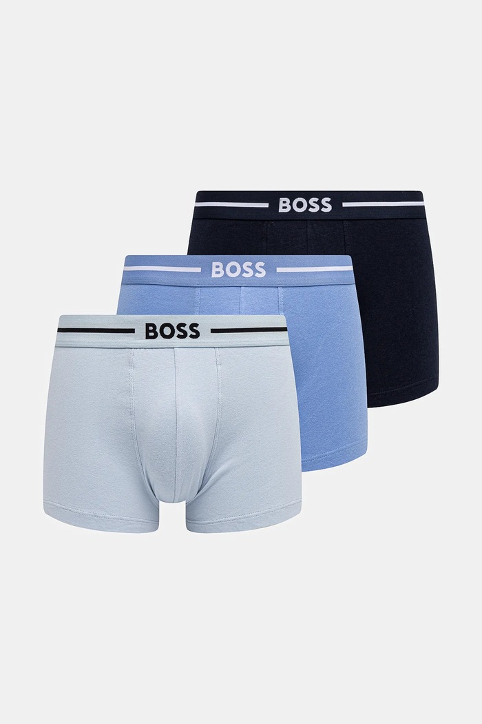 BOSS boxeri 3-pack boxeri albastru 50532453