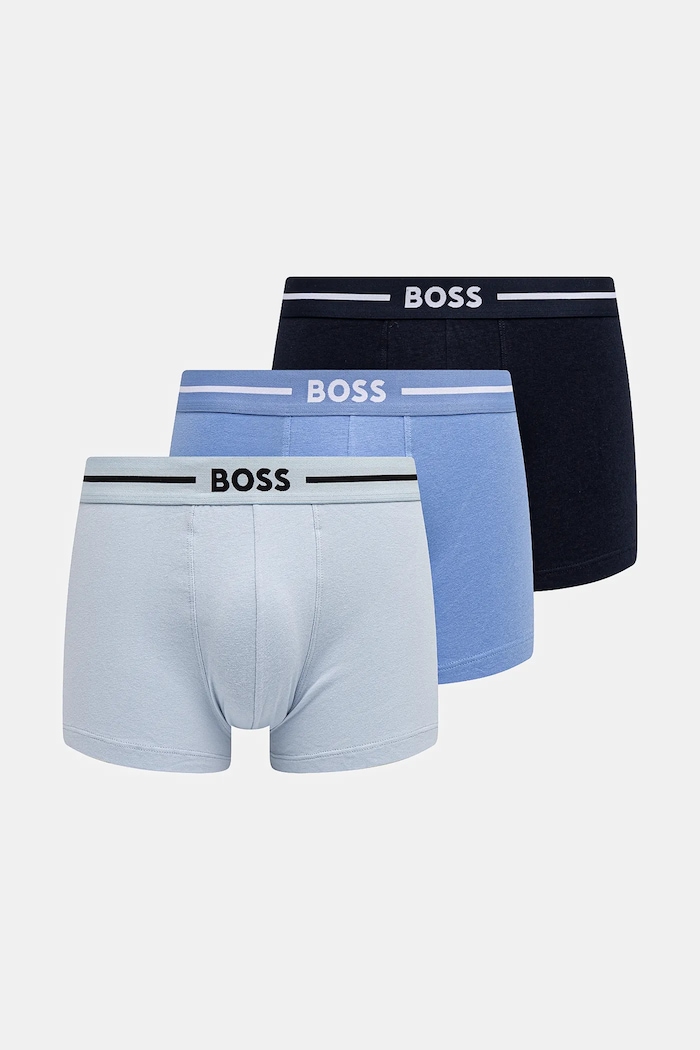 BOSS boxeri 3-pack boxeri albastru 50532453