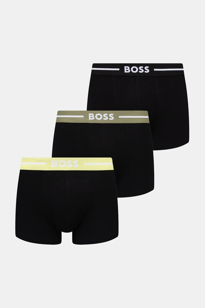 BOSS Boxeri 3-pack negru 50532453