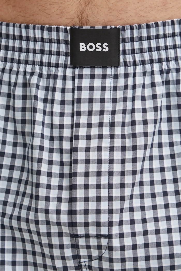 BOSS bokserki luźne męskie bawełniane 2P Boxer S. CW Peach 2-pack 50515464