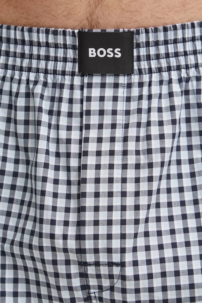 BOSS bokserki luźne męskie bawełniane 2P Boxer S. CW Peach 2-pack 50515464