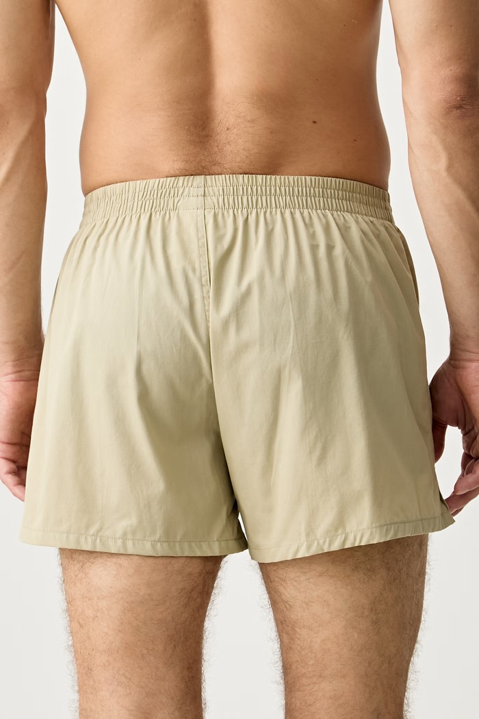 BOSS voľné boxerky pánske bavlnené 2P Boxer S. CW Peach 2-pak 50515464 béžová