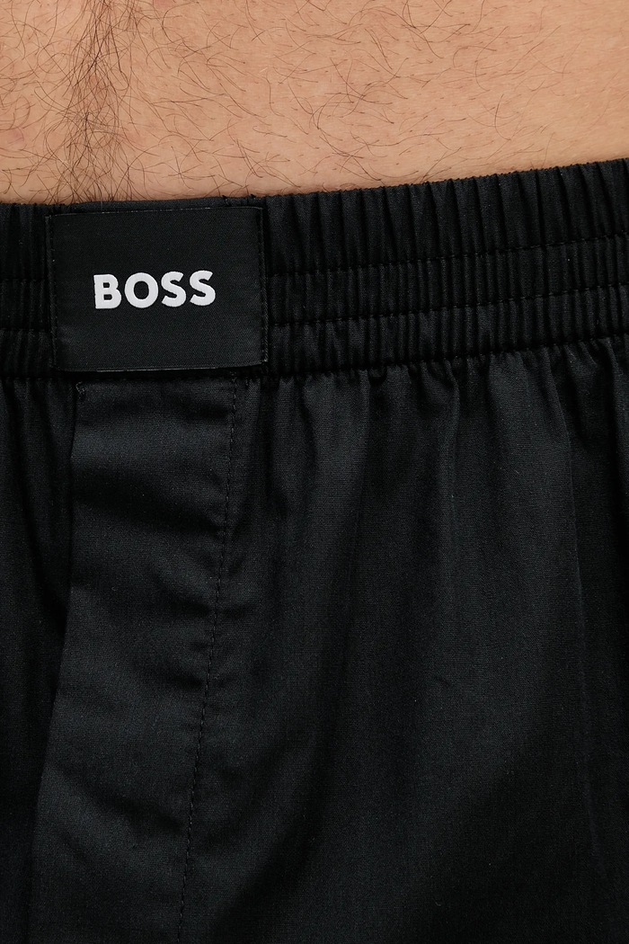 BOSS boxeri lejeri bărbați din bumbac 2P Boxer S. CW Peach pachet de 2 50515464
