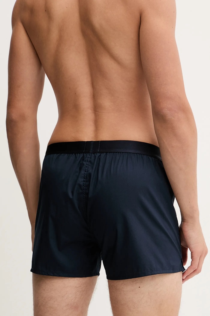 Boxeri bărbați din bumbac 2P Boxer Shorts EW pachet de 2 BOSS albastru 50535781