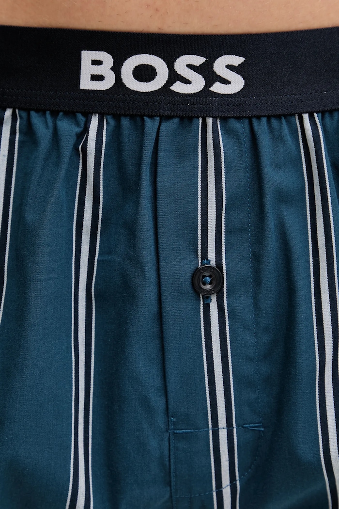 BOSS Boxeri bărbați din bumbac 2P Boxer Shorts EW pachet de 2 50535781