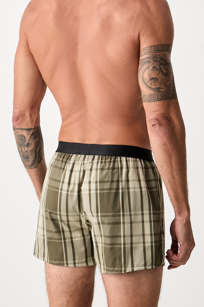 BOSS bokserki męskie bawełniane 2P Boxer Shorts EW 2-pack zielony 50535781