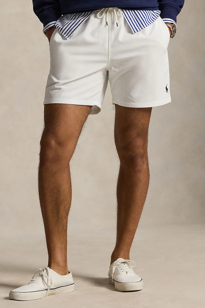 Polo Ralph Lauren szorty kąpielowe męskie biały 710957782