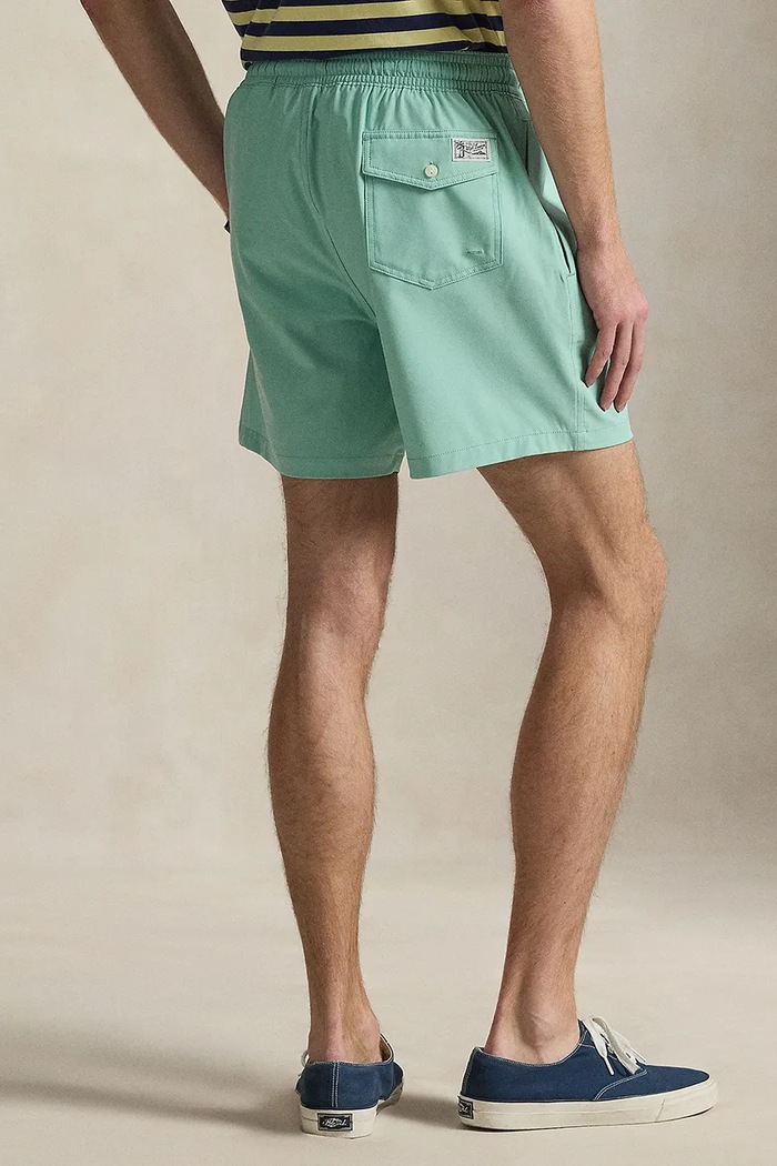 Polo Ralph Lauren plavecké šortky pánske 710957782 tyrkysová SS26