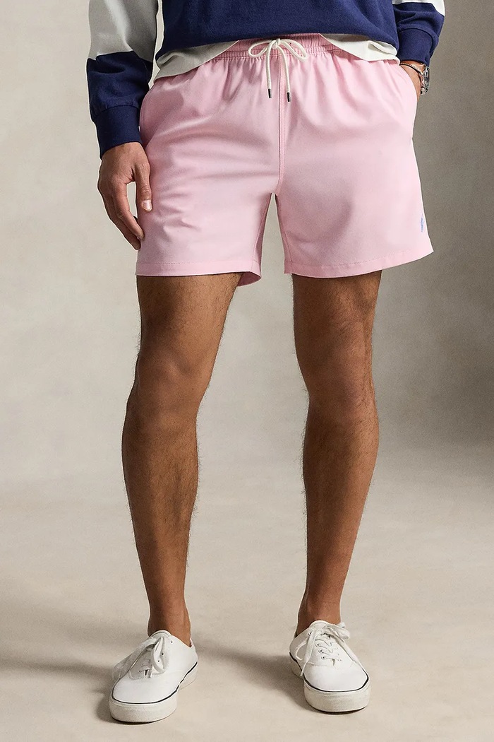 Polo Ralph Lauren plavecké šortky pánske ružová 710957782