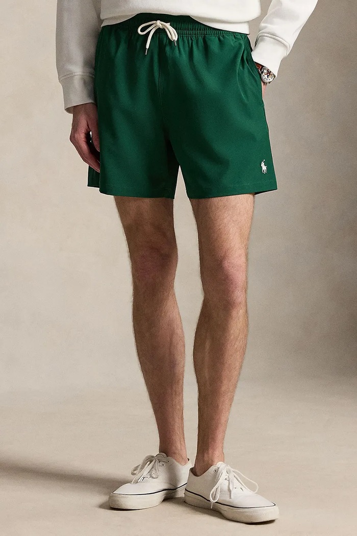 Polo Ralph Lauren Plavecké šortky pánske zelená 710957782