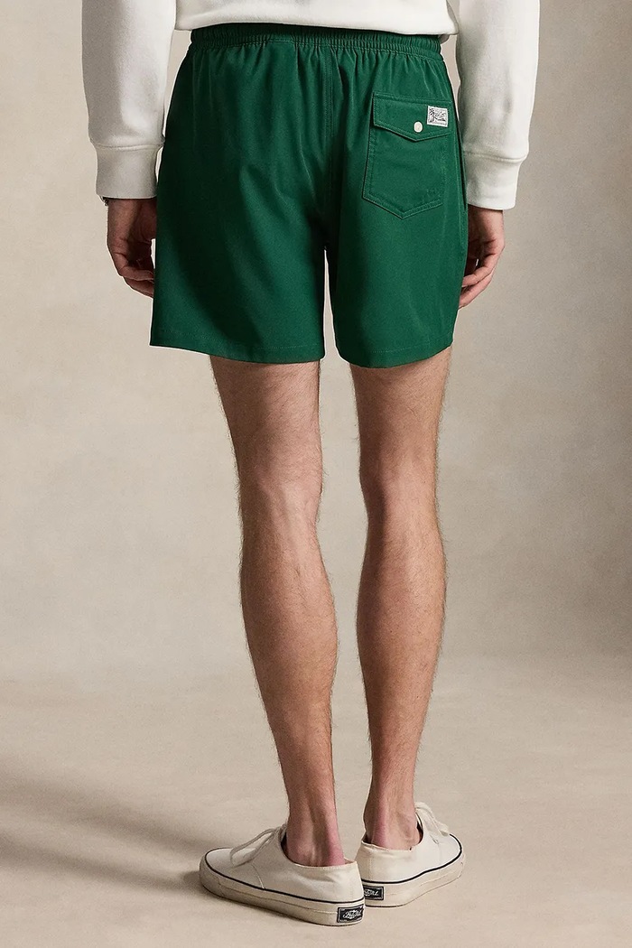 Polo Ralph Lauren Plavecké šortky pánske 710957782 zelená SS26