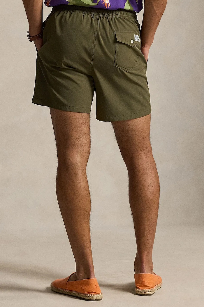 Polo Ralph Lauren Plavecké šortky pánske 710957782 zelená SS26