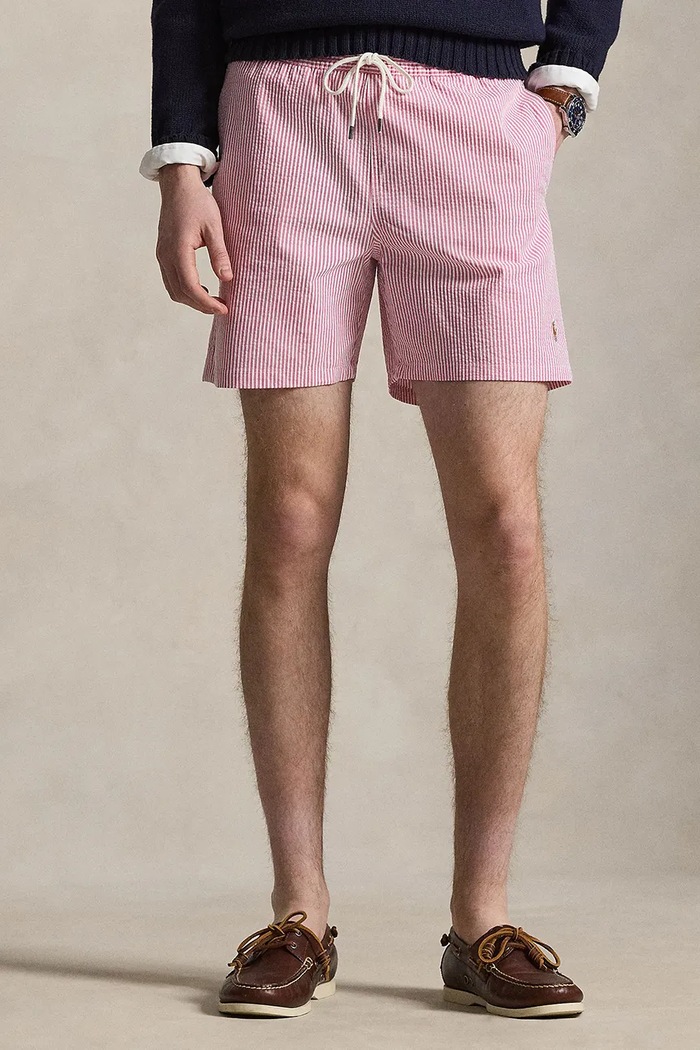 Polo Ralph Lauren plavecké šortky pánske ružová 710957784
