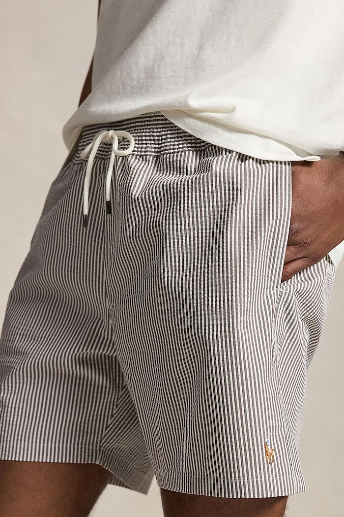 Polo Ralph Lauren pantaloni scurți de baie pentru bărbați maro 710957784