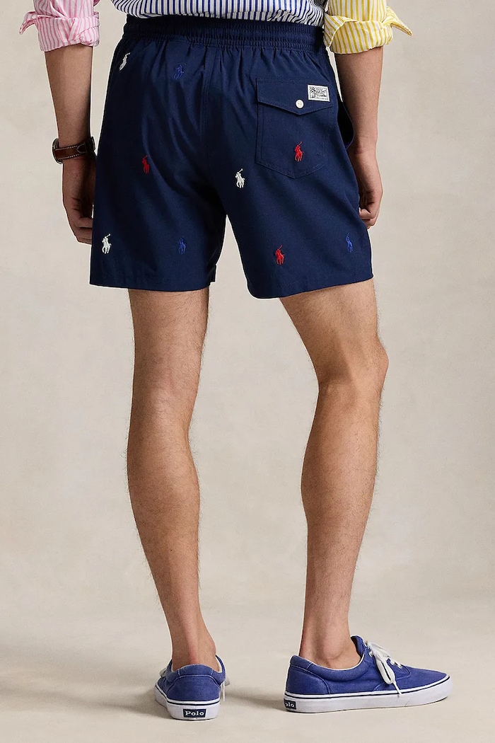 Kratke hlače za kupanje Polo Ralph Lauren 710957786 plava SS25