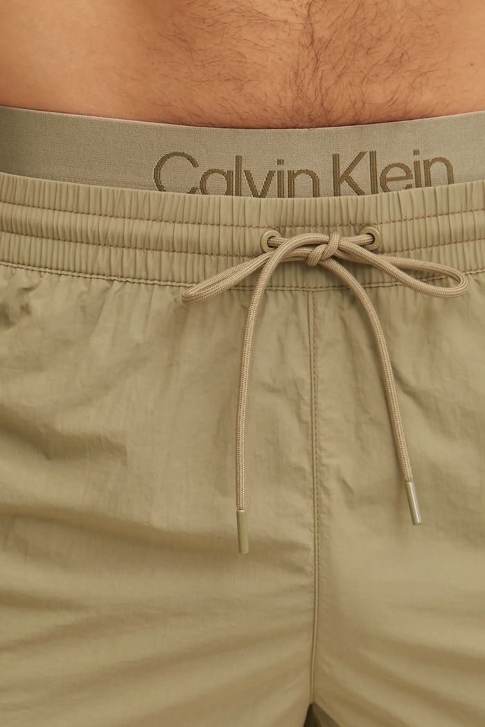 Calvin Klein szorty zielony KM0KM01081