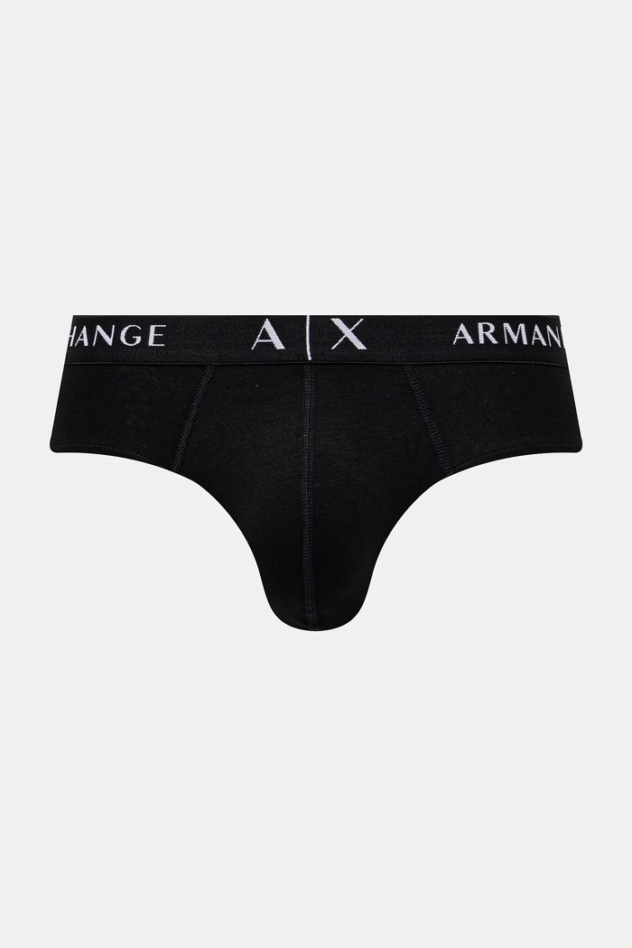 Slip gaćice Armani Exchange 3-pack XM000870.AF13682.NOS crna AA00