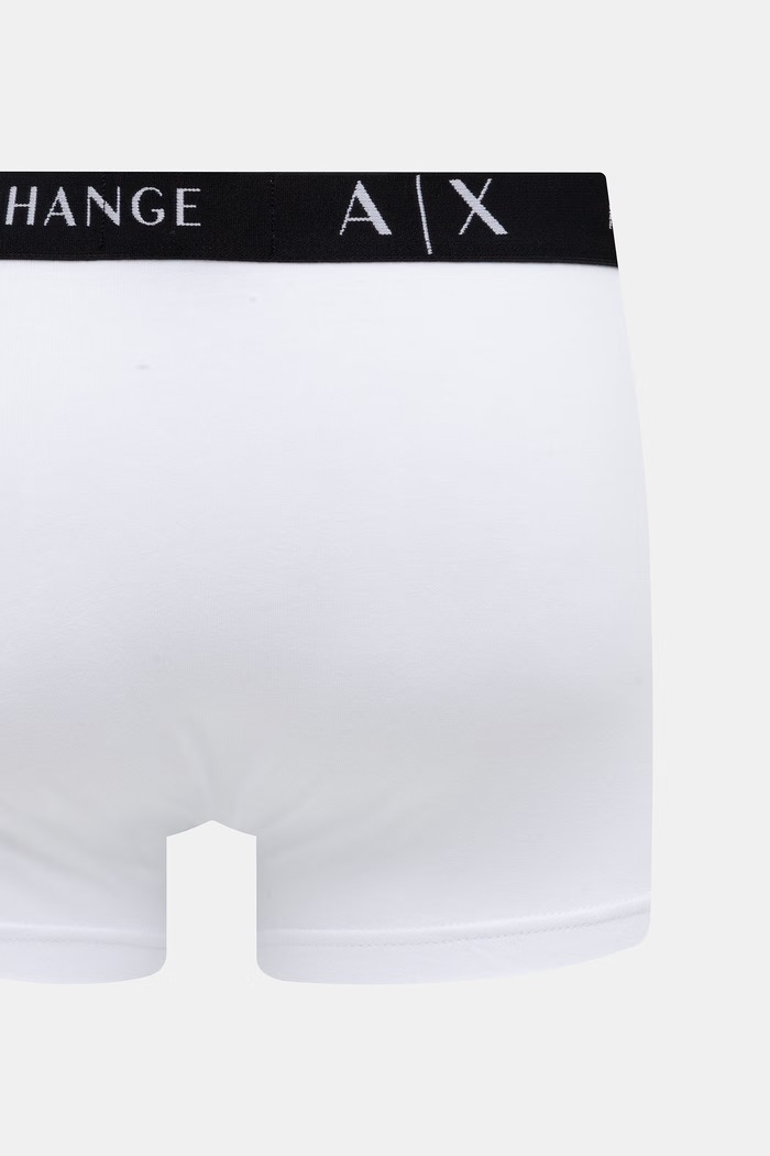 Odjeća Armani Exchange uske bokserice za muškarce s pamukom 3-pack XM000871.AF13682.NOS bijela