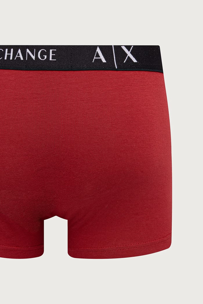 Armani Exchange Bokserki dopasowane męskie bawełniane z elastanem 3-pack XM000871.AF13682