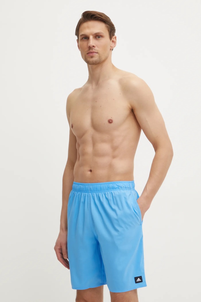 Купальные шорты adidas Performance Solid CLX Planet friendly голубой IR6216